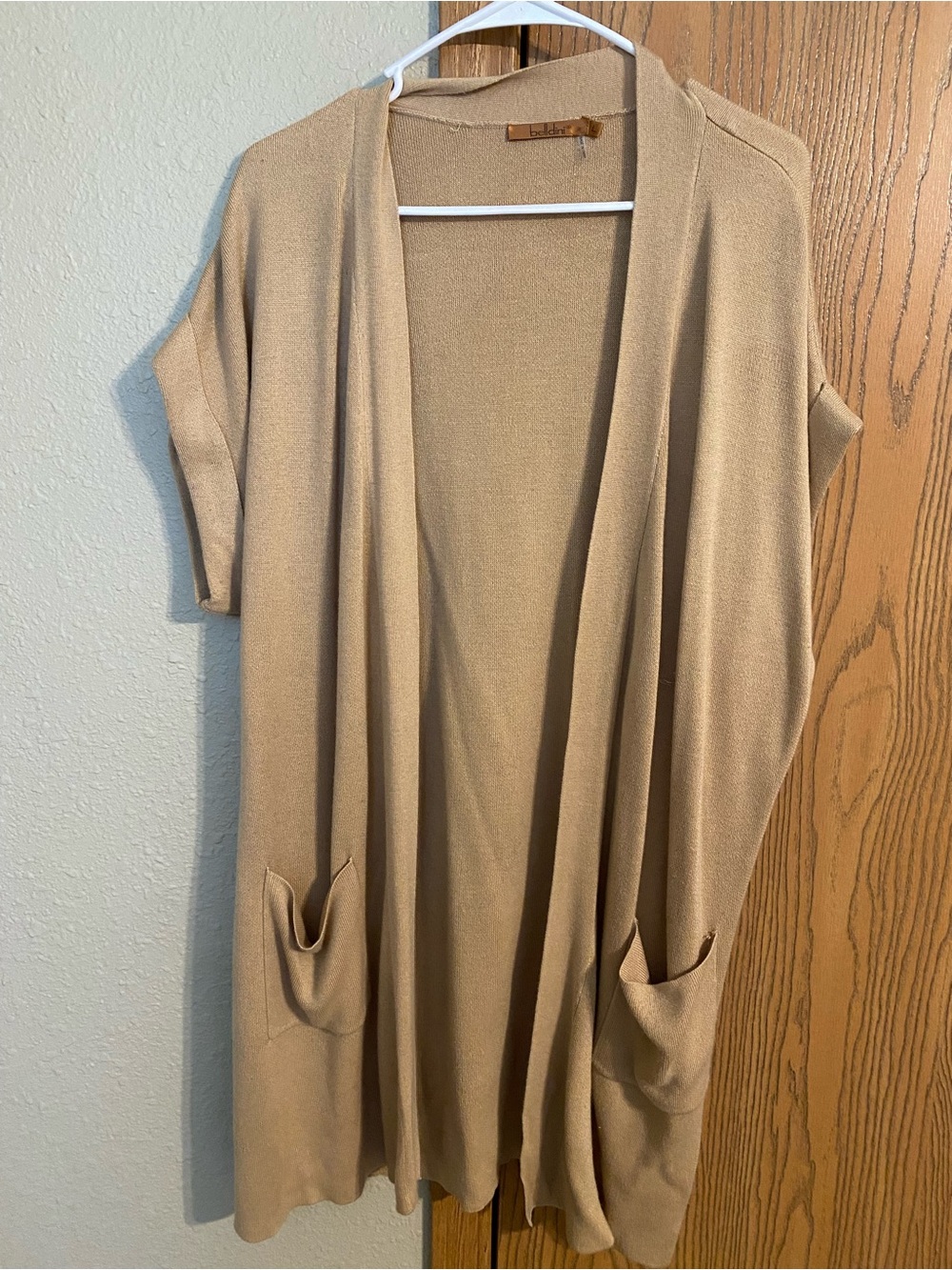 Long, Sleeveless Belldini Cardigan Large